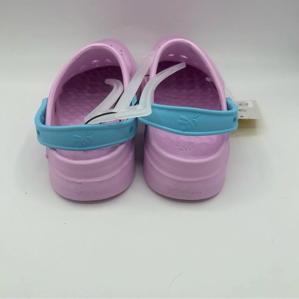 Joybees Kids Girls Lavender and Blue Active Clogs‎